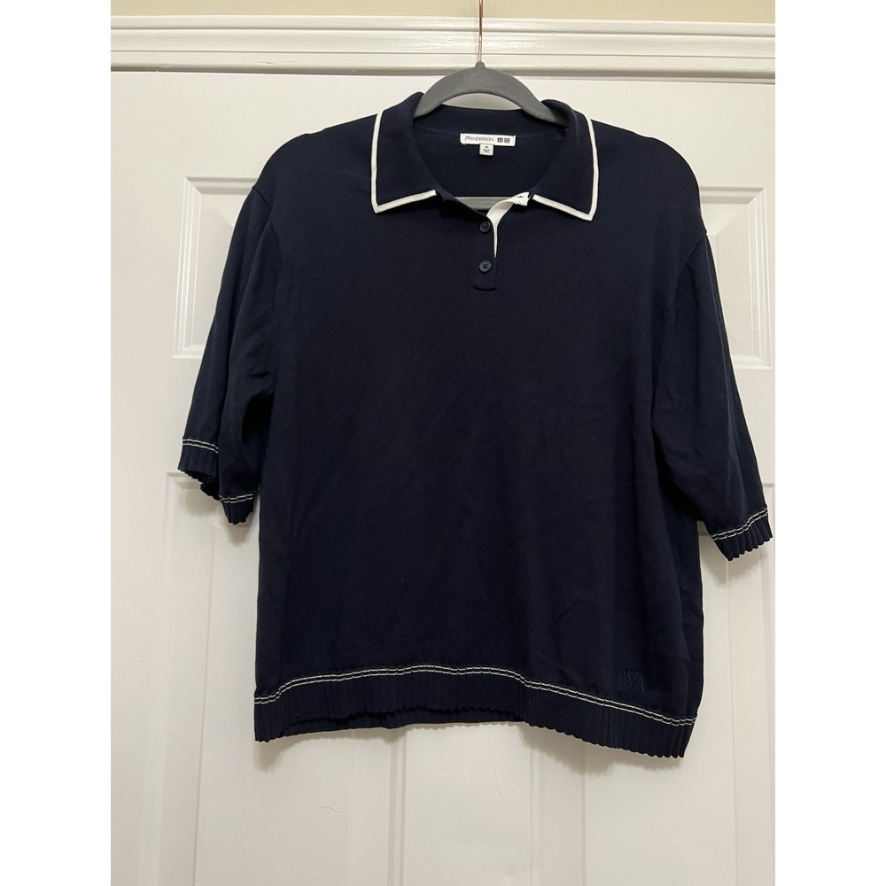 UNIQLO Theory Polo Shirt Men's Women's Academia Preppy Resort Casual Medium